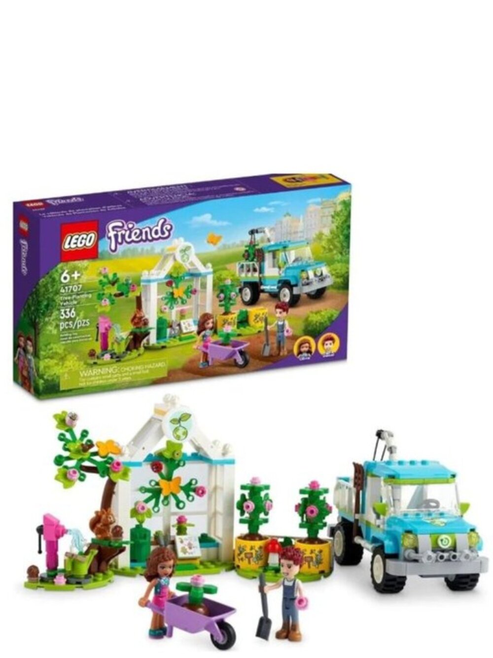 Lego Friends Tree-Planting Vehicle 41707    New In Box